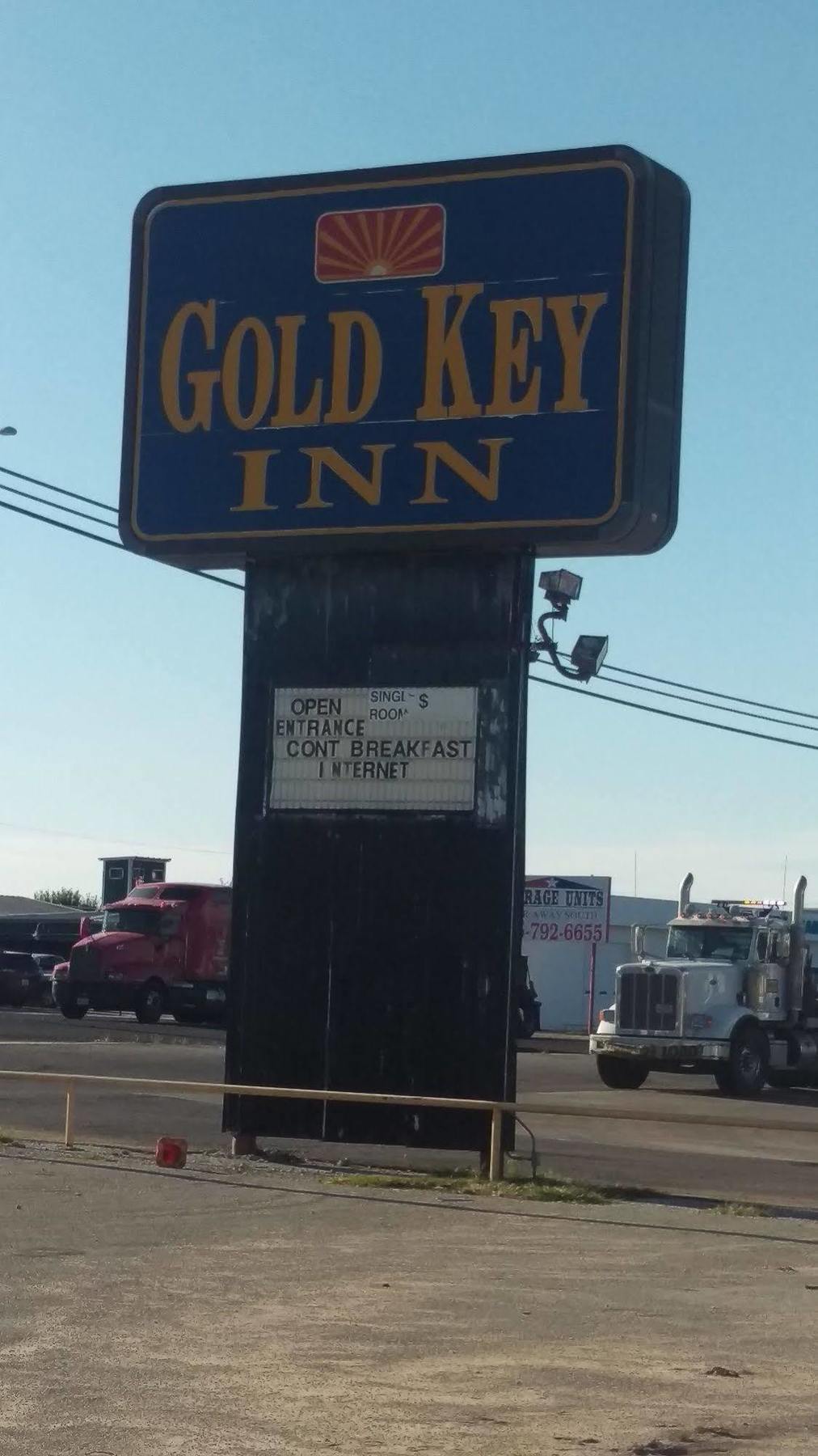 Gold Key Inn Brady Eksteriør bilde